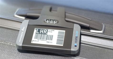 rfid baggage tag|gps trackable luggage tags.